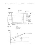 Device for fatigue warning in motor vehicles having a run-up alarm system diagram and image