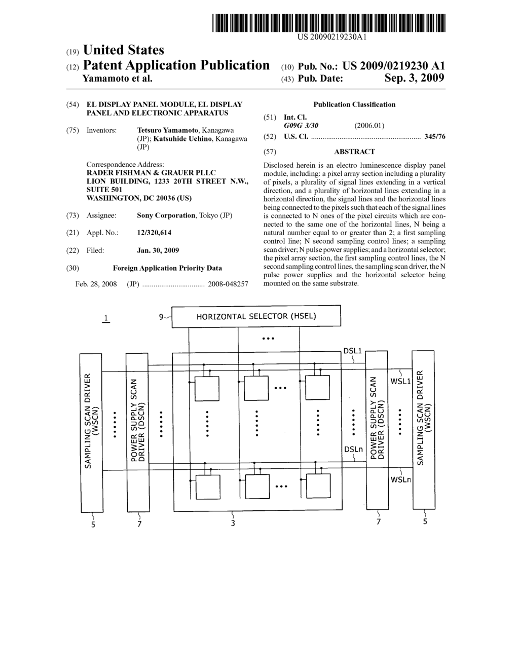 El Display panel module, el display panel and electronic apparatus - diagram, schematic, and image 01