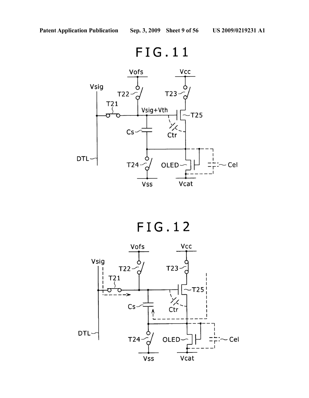 El display panel, electronic apparatus and a method of driving el display panel - diagram, schematic, and image 10