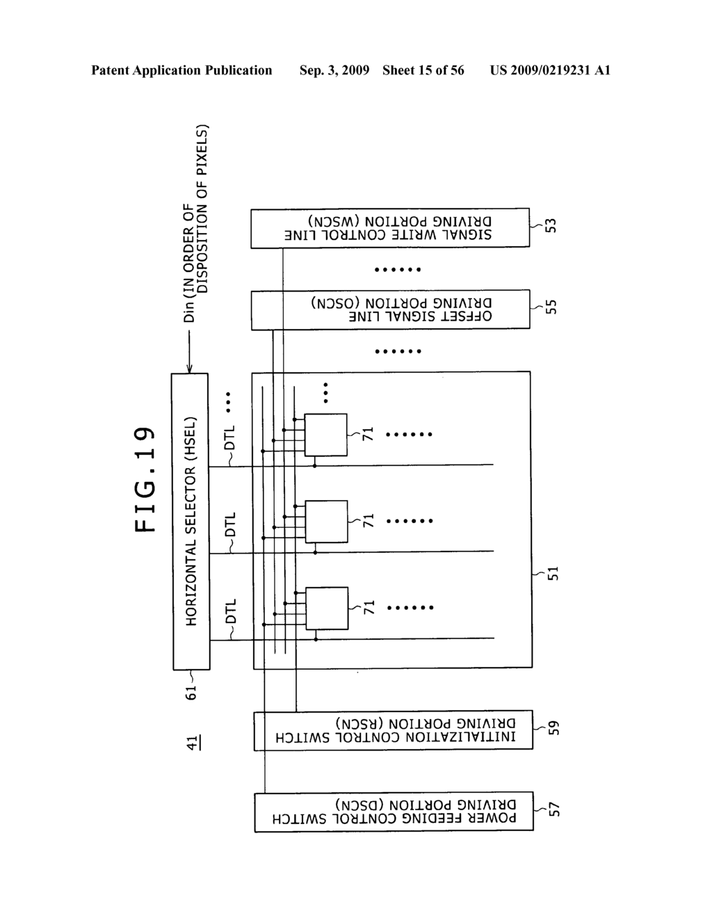 El display panel, electronic apparatus and a method of driving el display panel - diagram, schematic, and image 16