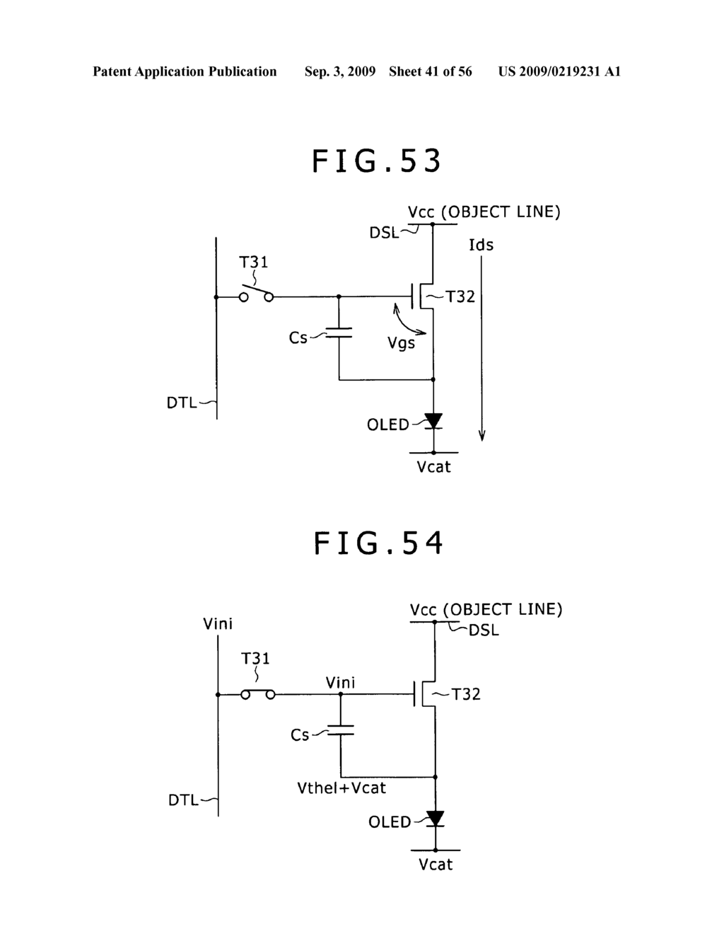 El display panel, electronic apparatus and a method of driving el display panel - diagram, schematic, and image 42