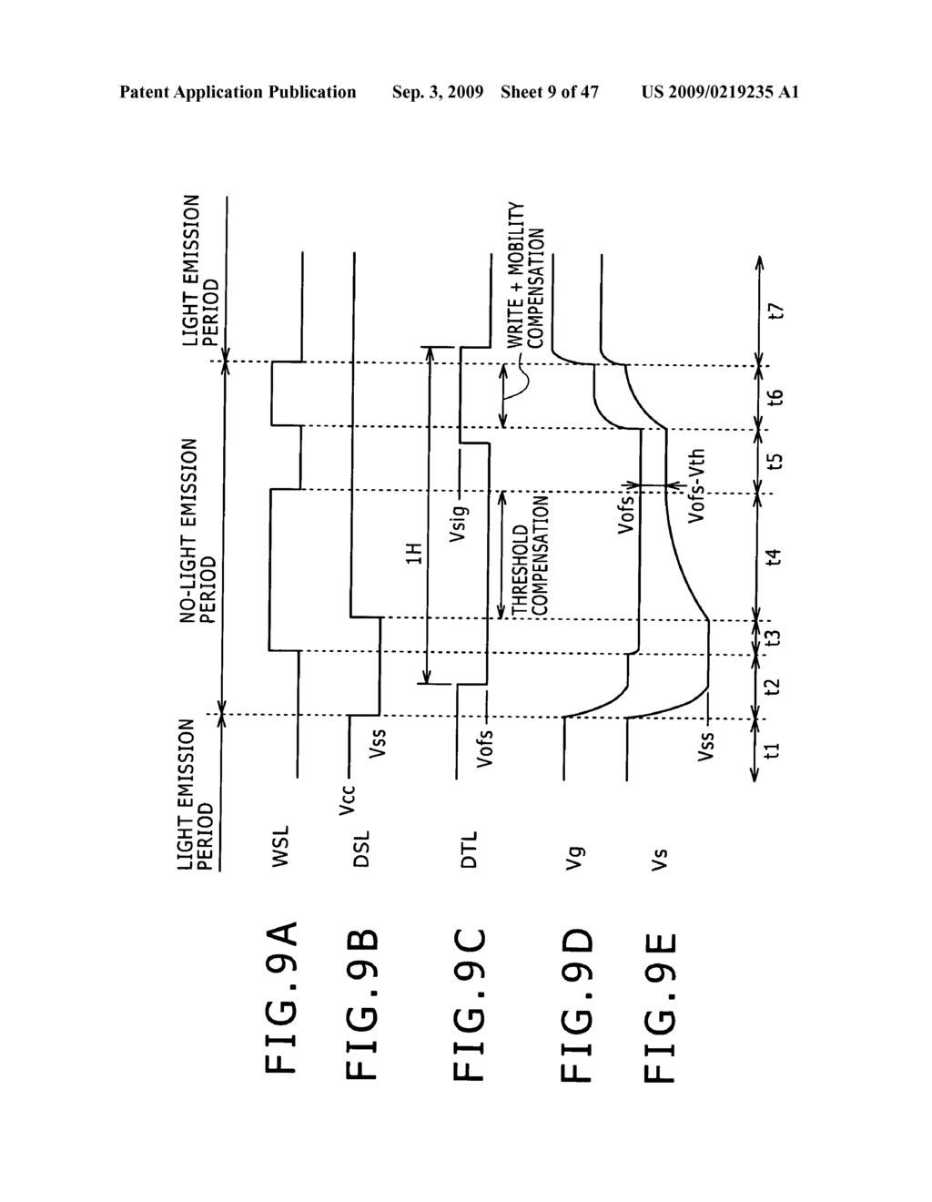 EL display panel, electronic apparatus and EL display panel driving method - diagram, schematic, and image 10