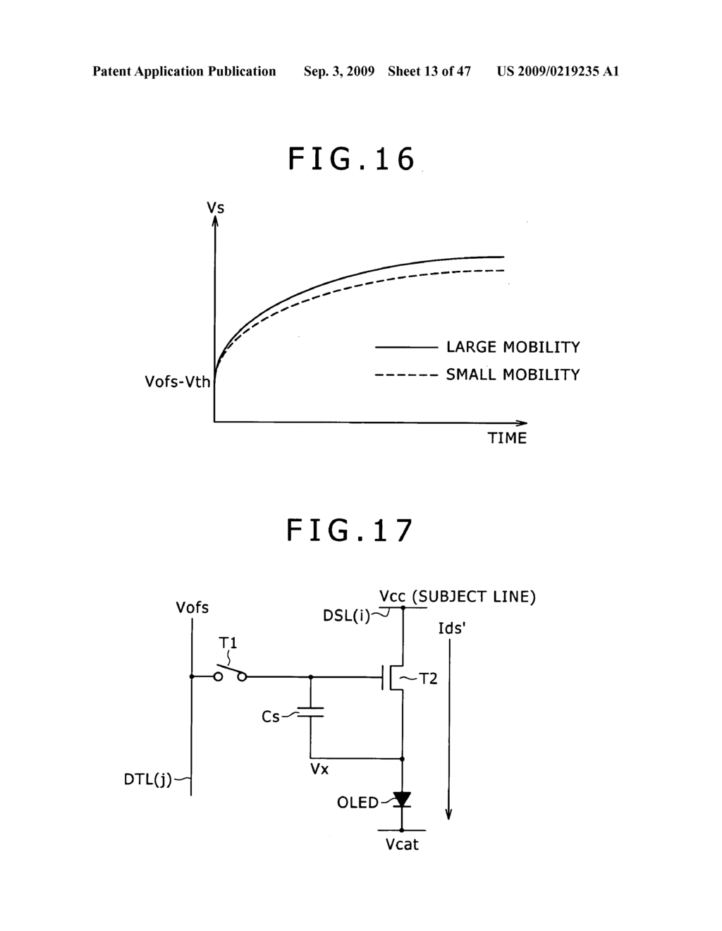 EL display panel, electronic apparatus and EL display panel driving method - diagram, schematic, and image 14