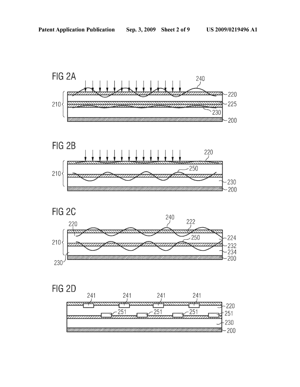 Methods of Double Patterning, Photo Sensitive Layer Stack for Double Patterning and System for Double Patterning - diagram, schematic, and image 03