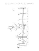 Reflection type collinear holographic storage system diagram and image