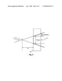 Reflection type collinear holographic storage system diagram and image