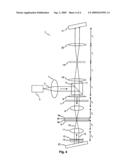 Reflection type collinear holographic storage system diagram and image