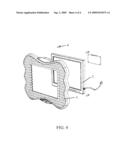 ELECTRONIC DEVICE WITH INTERCHANGEABLE FRAME diagram and image