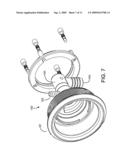 LIGHTED FITTINGS FOR BATHING INSTALLATIONS diagram and image