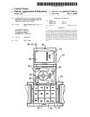 Combination watch and cell phone foldable onto each other for use around a wrist of a user diagram and image