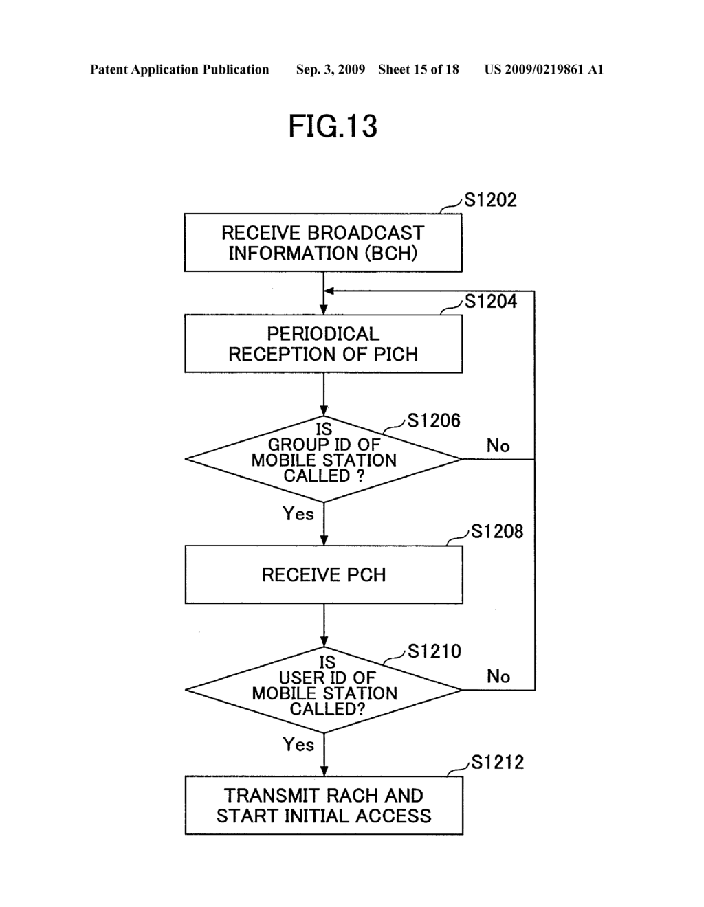 TRANSMITTING APPARATUS, RECEIVING APPARATUS, AND PAGING INFORMATION RECEPTION METHOD - diagram, schematic, and image 16