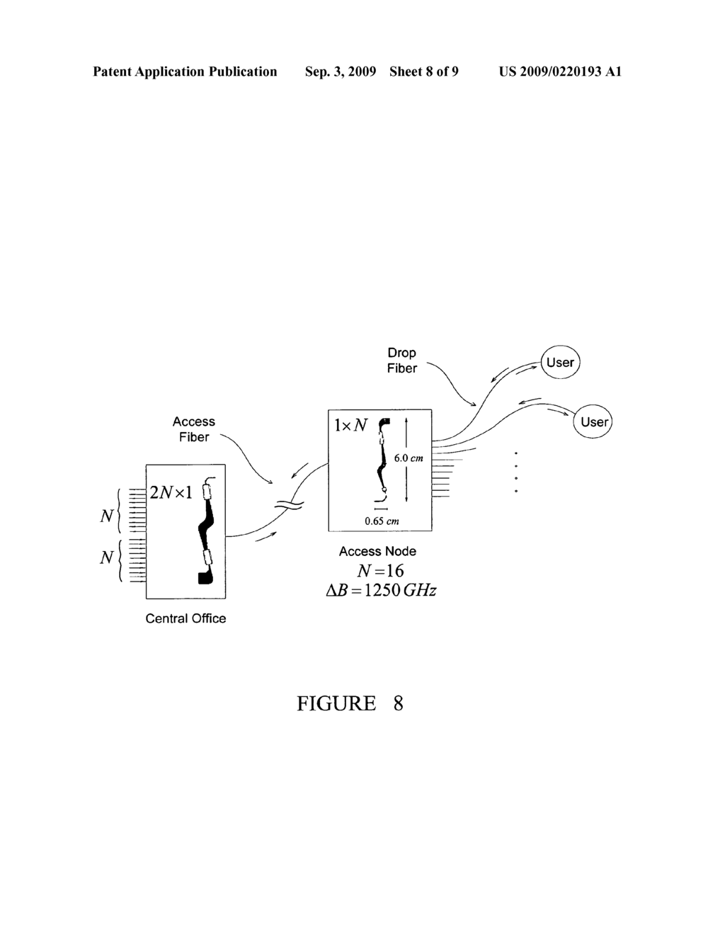 Waveguide grating optical router suitable for CWDM - diagram, schematic, and image 09