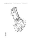 Tape printing apparatus diagram and image