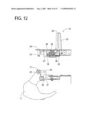 Tape printing apparatus diagram and image