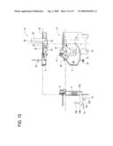 Tape printing apparatus diagram and image