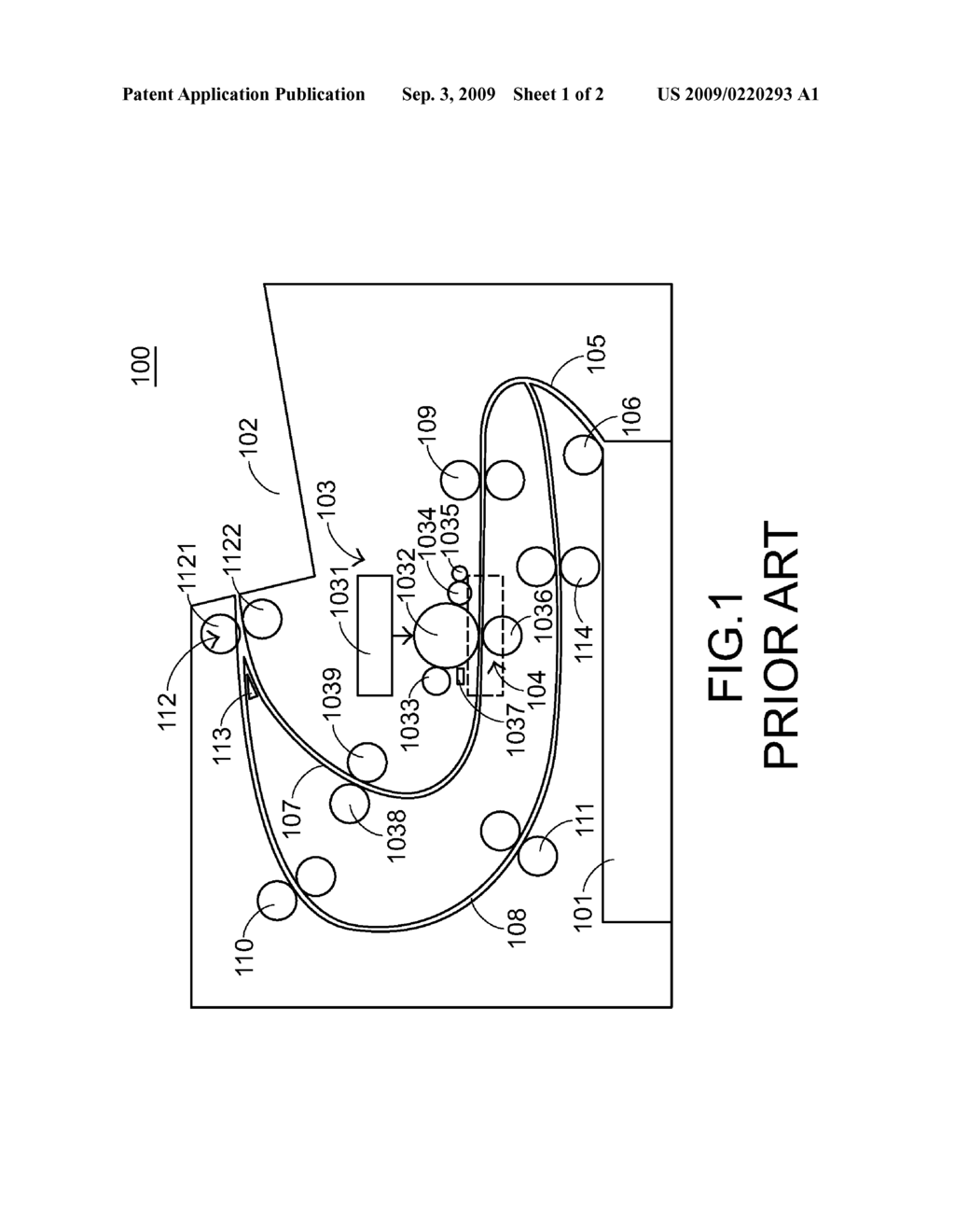 DUPLEX PRINTING APPARATUS - diagram, schematic, and image 02