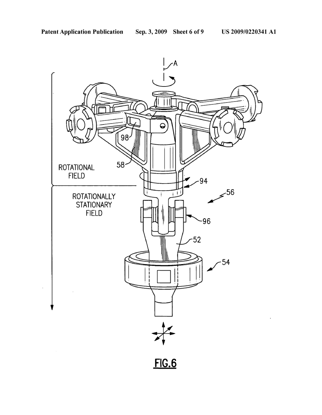 UPPER ROTOR CONTROL SYSTEM FOR A COUNTER-ROTATING ROTOR SYSTEM - diagram, schematic, and image 07