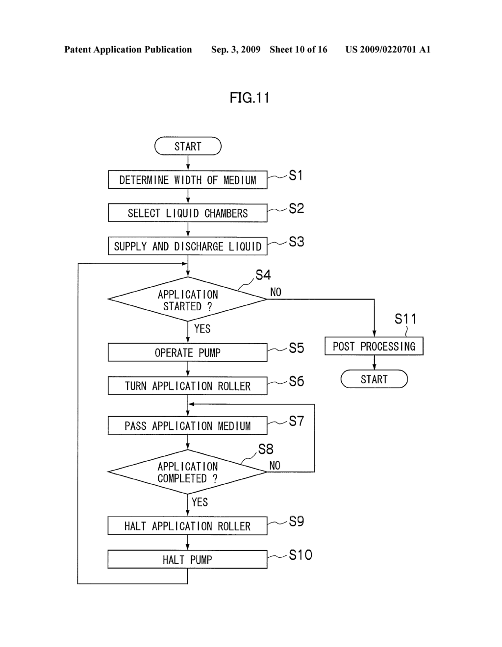 LIQUID APPLICATION APPARATUS, IMAGE FORMING APPARATUS AND LIQUID APPLICATION METHOD - diagram, schematic, and image 11