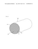 SEALING MATERIAL FOR HONEYCOMB STRUCTURE, HONEYCOMB STRUCTURE AND METHOD FOR MANUFACTURING HONEYCOMB STRUCTURE diagram and image