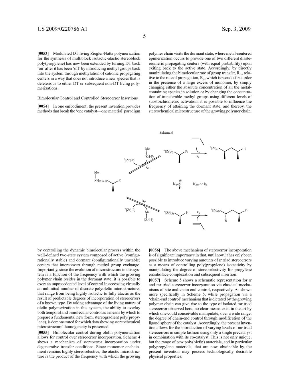 Methods for Modulated Degenerative Transfer Living Polymerization and Isotactic-Atactic Stereoblock and Stereogradient Poly(Olefins) Thereby - diagram, schematic, and image 24