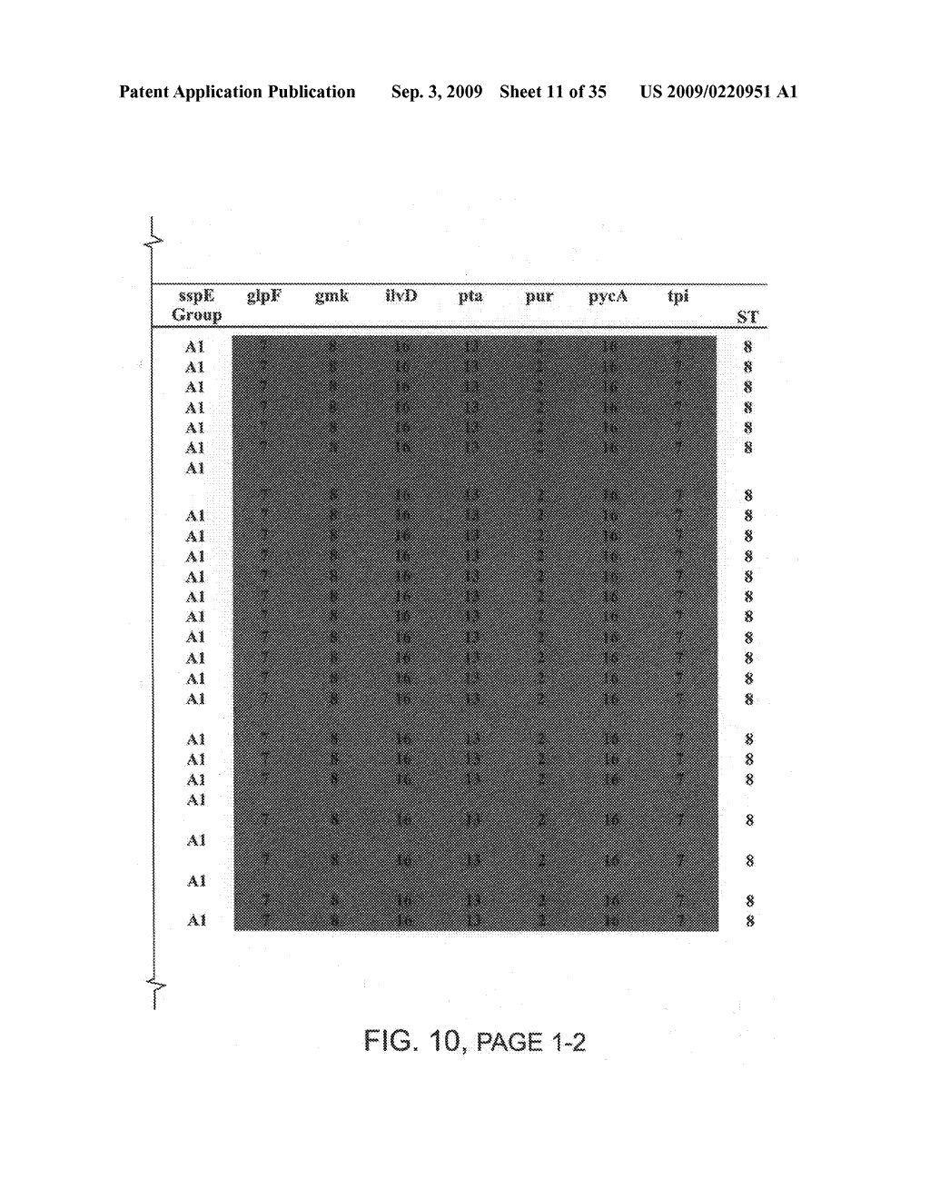 Methods and compositions for classifying bacillus bacteria - diagram, schematic, and image 12