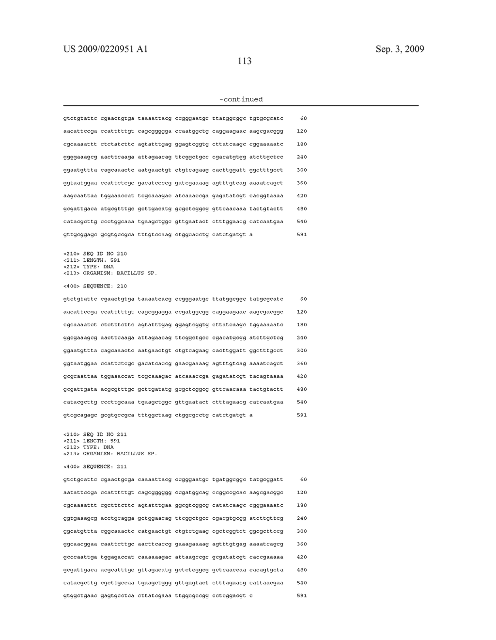 Methods and compositions for classifying bacillus bacteria - diagram, schematic, and image 149