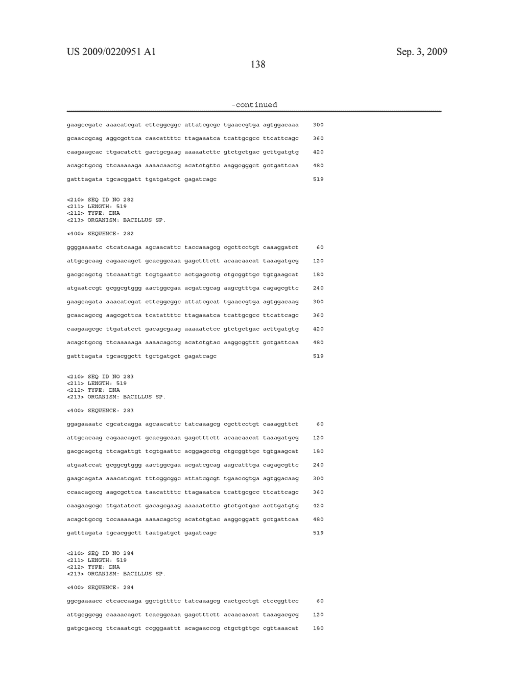 Methods and compositions for classifying bacillus bacteria - diagram, schematic, and image 174