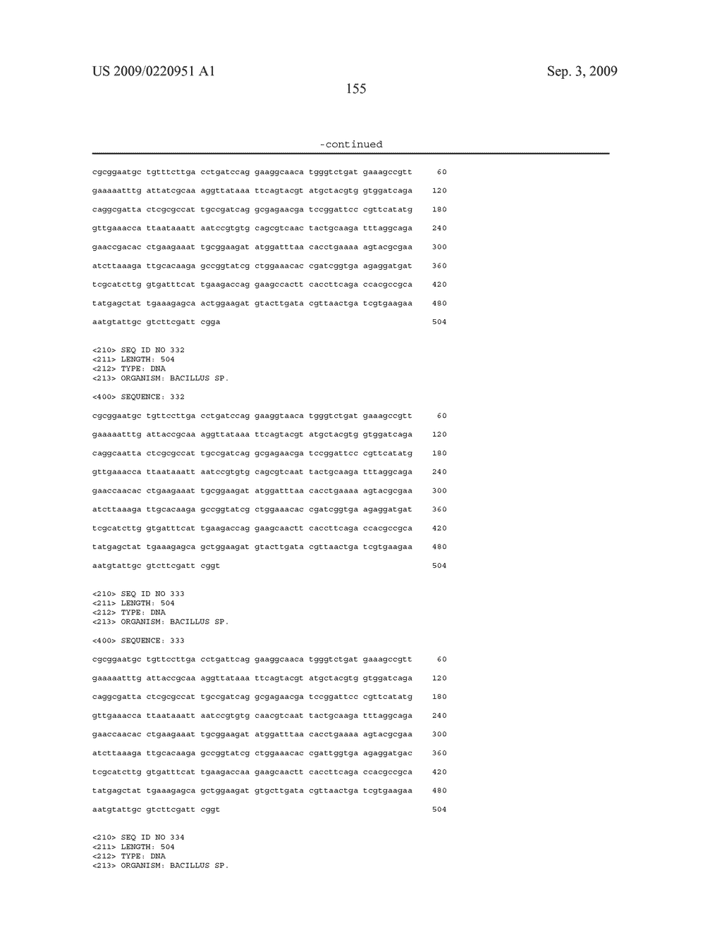 Methods and compositions for classifying bacillus bacteria - diagram, schematic, and image 191