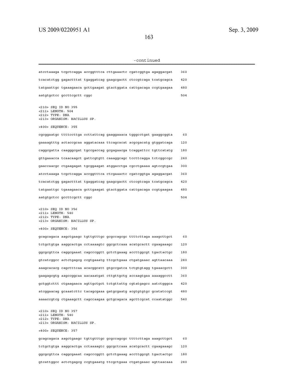 Methods and compositions for classifying bacillus bacteria - diagram, schematic, and image 199