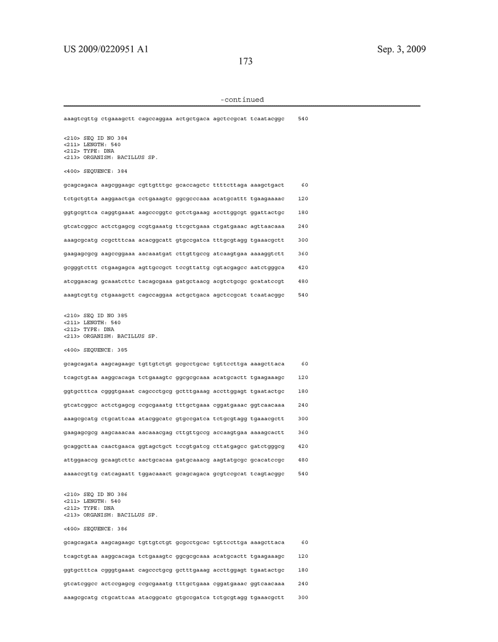 Methods and compositions for classifying bacillus bacteria - diagram, schematic, and image 209