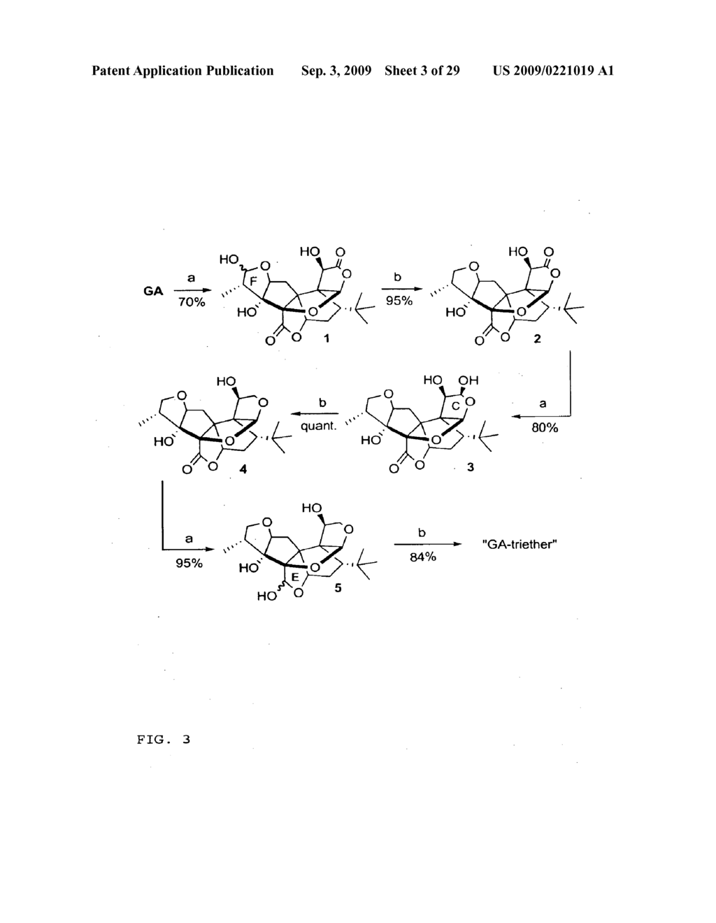 Core-Modified Terpene Trilactones From Ginkgo Biloba Extract and Biological Evaluation Thereof - diagram, schematic, and image 04