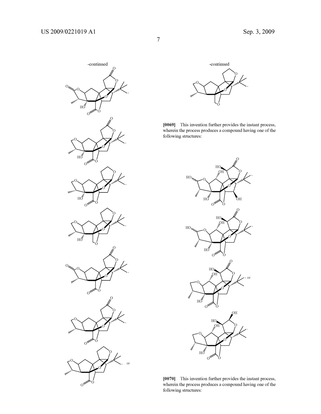 Core-Modified Terpene Trilactones From Ginkgo Biloba Extract and Biological Evaluation Thereof - diagram, schematic, and image 37