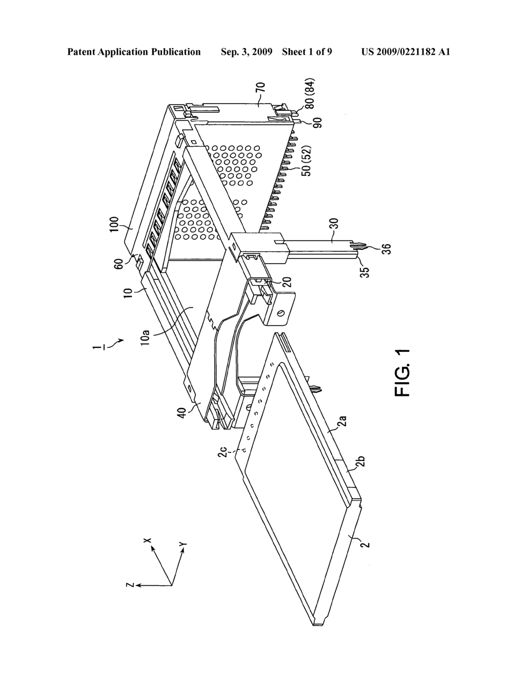 Card connector - diagram, schematic, and image 02