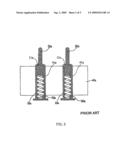 Press-contacting conductive terminal device diagram and image