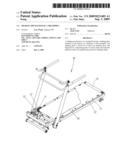 SHAKING MECHANISM OF A TREADMILL diagram and image