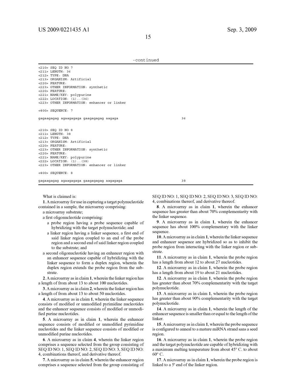 MICROARRAY FOR DETECTING AND QUANTIFYING MICRORNA - diagram, schematic, and image 30