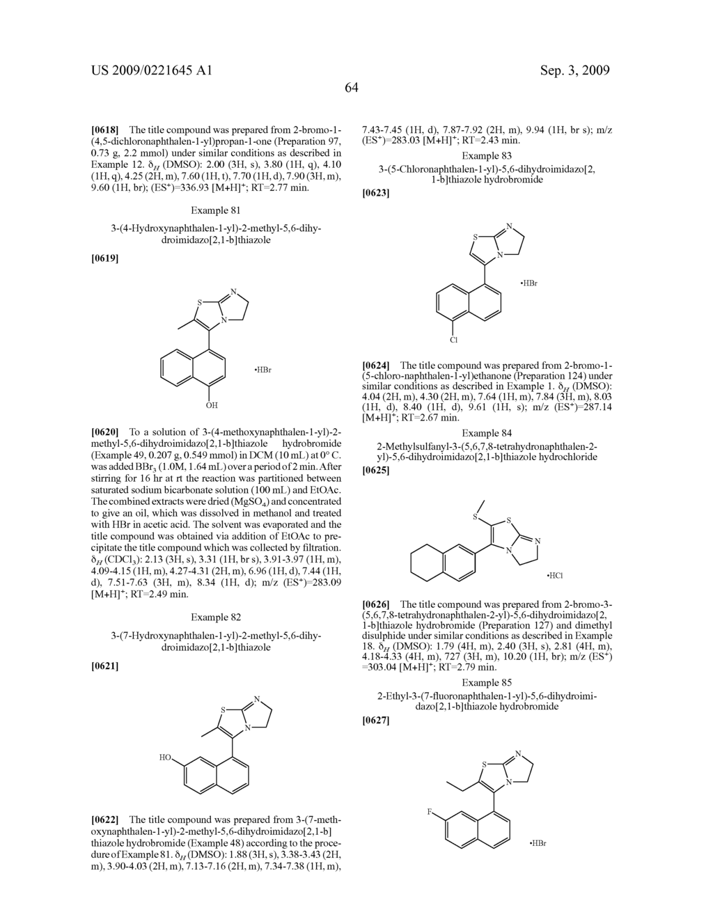 Dihydroimidazothiazole Derivatives - diagram, schematic, and image 65