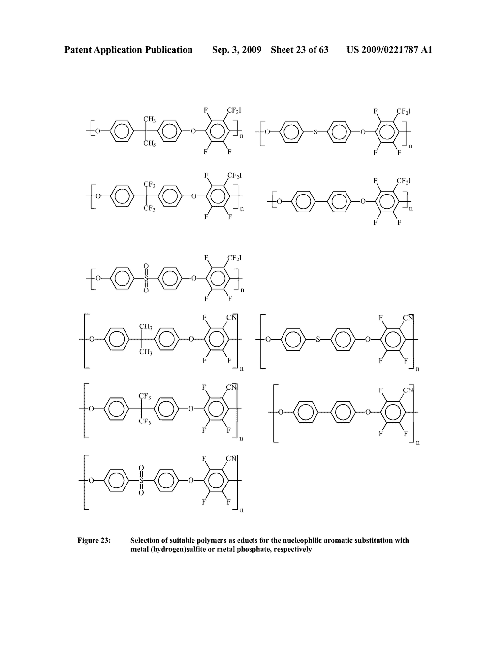 Production Of Monomer, Oligomer And Polymer Phosphonic Acid Esters And Phosphonic And Sulphonic Acids By A Nucleophile Aromatic Substitution - diagram, schematic, and image 24