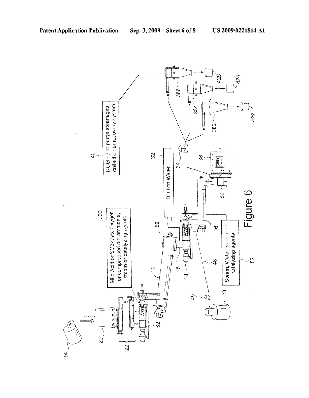 SYSTEM AND METHOD FOR PREEXTRACTION OF HEMICELLULOSE THROUGH USING A CONTINUOUS PREHYDROLYSIS AND STEAM EXPLOSION PRETREATMENT PROCESS - diagram, schematic, and image 07