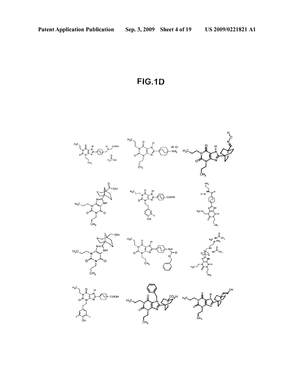 ADENOSINE RECEPTOR ANTAGONISTS AND METHODS OF MAKING AND USING THE SAME - diagram, schematic, and image 05