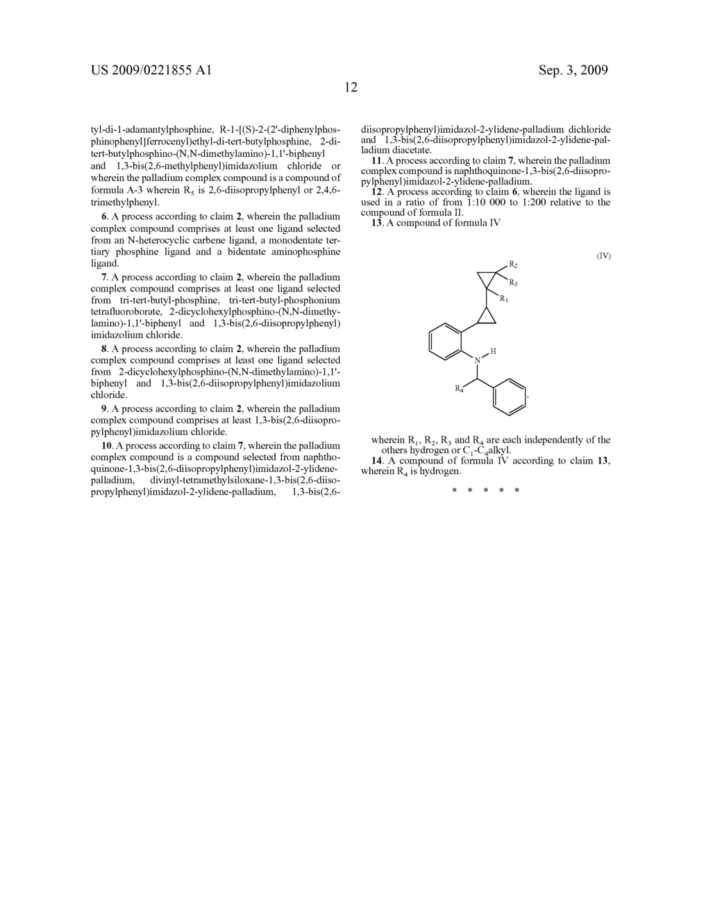 PROCESS FOR THE PRODUCTION OF ANILINES - diagram, schematic, and image 13