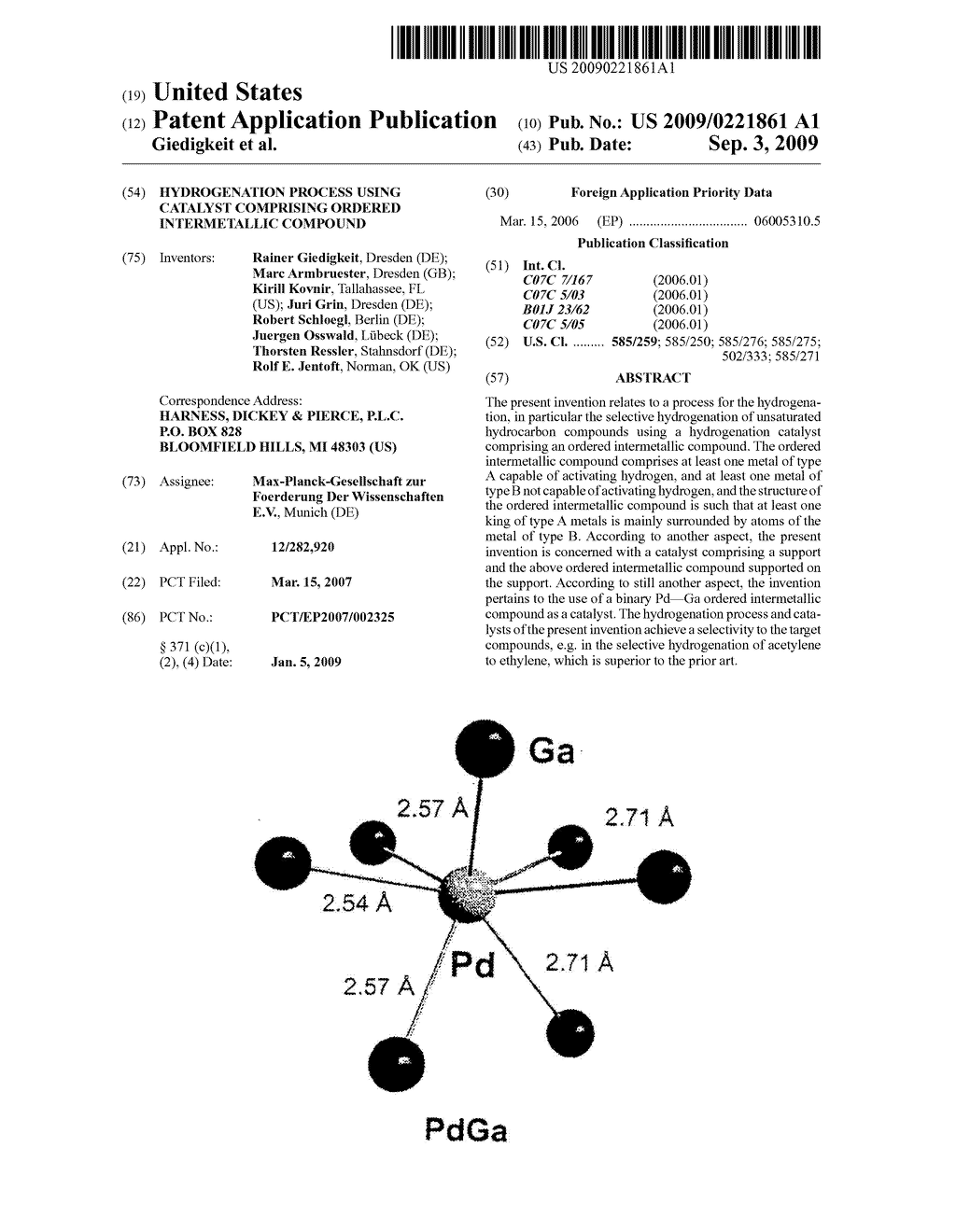 Hydrogenation Process Using Catalyst Comprising Ordered Intermetallic Compound - diagram, schematic, and image 01