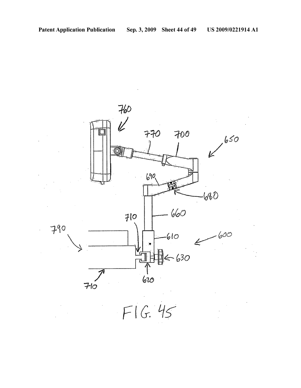 Medical Fluid Injection System - diagram, schematic, and image 45