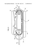 PERISTALTIC INFUSION PUMP WITH LOCKING MECHANISM diagram and image