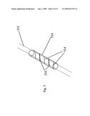 METHOD AND APPARATUS FOR SECURING A LINE TO A PATIENT diagram and image