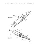 SELF CONTAINED DEVICE WITH TREATMENT CYCLE FOR ELECTROSTIMULATION diagram and image