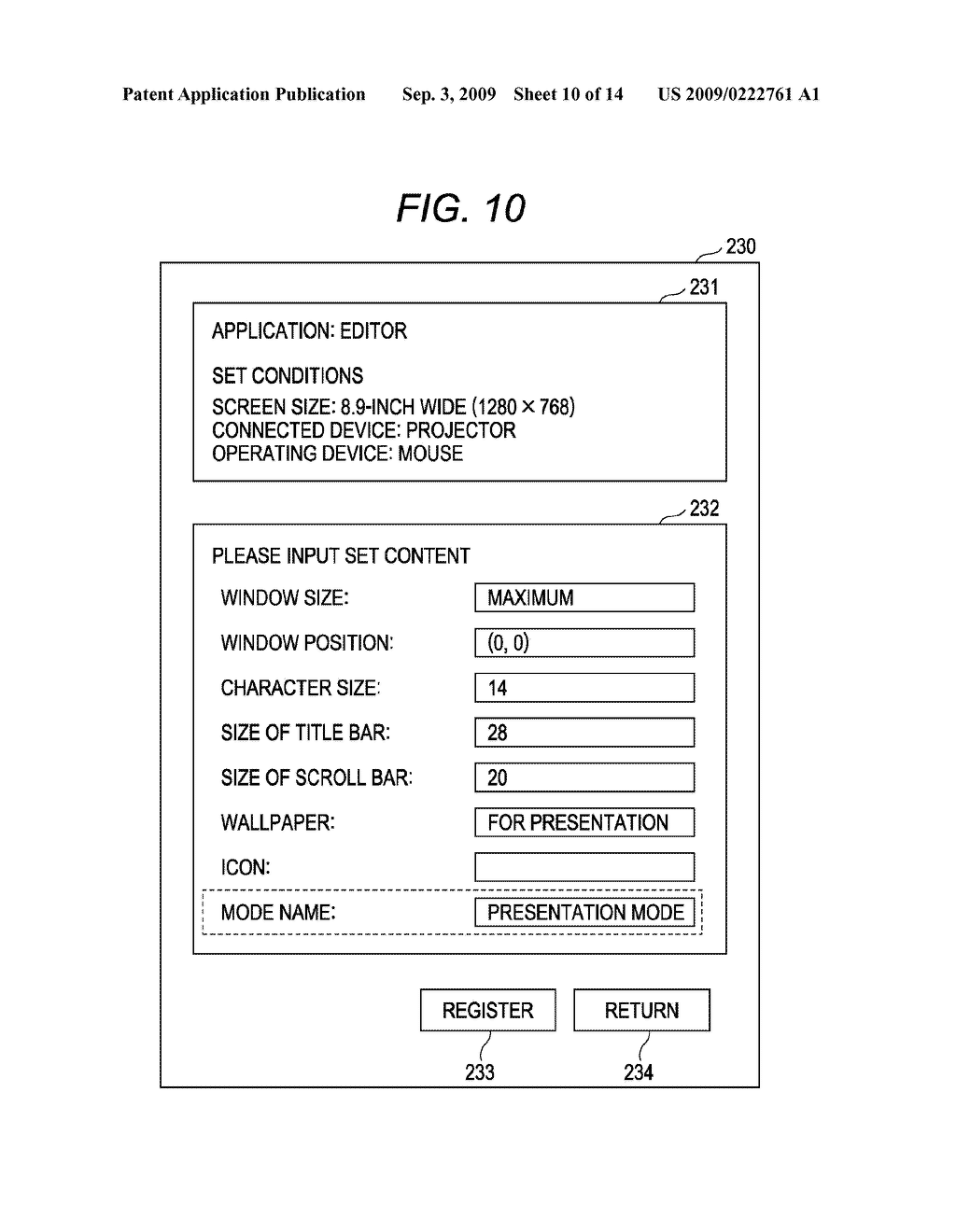COMPUTER-READABLE RECORDING MEDIUM HAVING DISPLAY SCREEN SETTING PROGRAM RECORDED THEREON, INFORMATION PROCESSING APPARATUS, AND DISPLAY SCREEN SETTING METHOD - diagram, schematic, and image 11