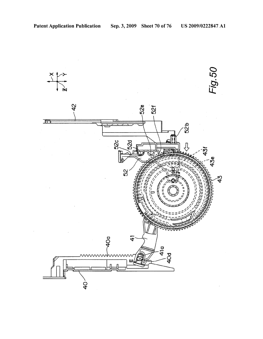 TRAY CARRY-OUT METHOD FOR DISC CHANGER DEVICE - diagram, schematic, and image 71