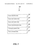  SYSTEM AND METHOD FOR PRESENTING ADVERTISING DATA DURING TRICK PLAY COMMAND EXECUTION diagram and image