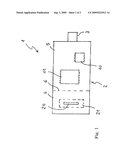 IDENTIFICATION DEVICE AND AUTHENTICATION METHOD THROUGH SUCH A DEVICE diagram and image